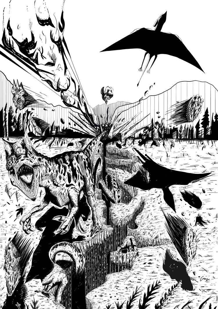 Exploding Dinosaur Dino Explosion by crippy10 on DeviantArt