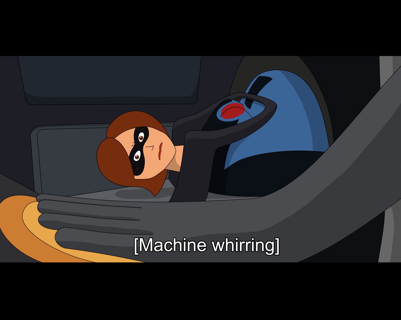 Stuck (Request) Elastigirl stuck at launch pad entry by UndercoverPervert on ...