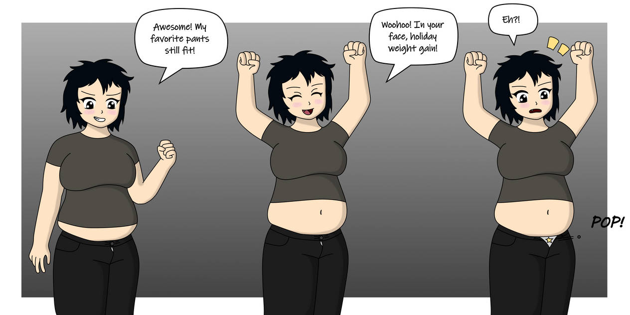 Tomboy Weight Gain by UndercoverPervert on DeviantArt