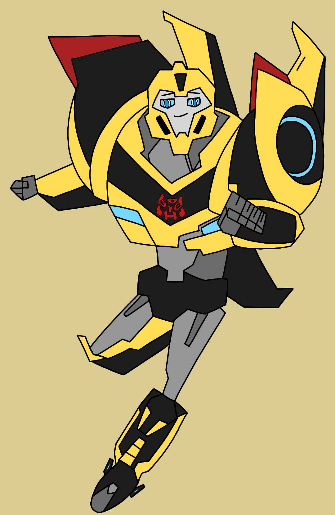 Transformers rid bumblebee full body by rubyjolt on DeviantArt