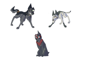 Dark Dog Adoptables (open)