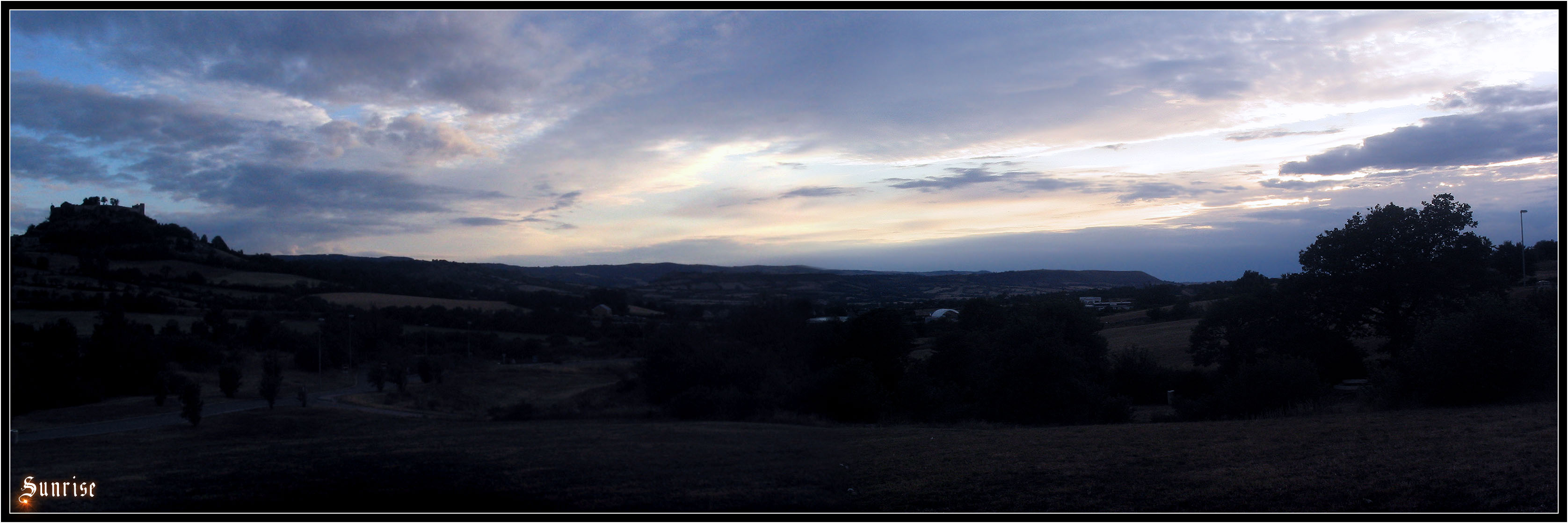 Sunrise in France