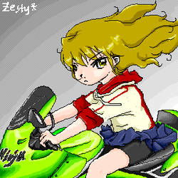motorcycle girl