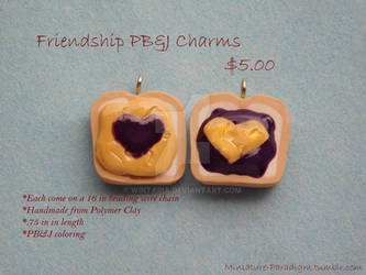 PB and J BFF Charms