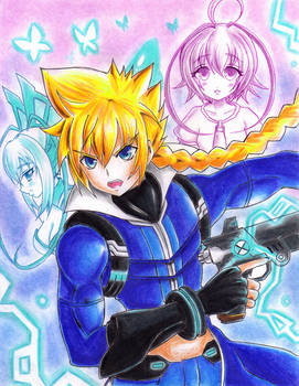 .: Azure Striker Gunvolt :.