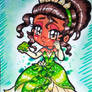 The humble princess and the little frog