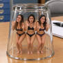 Shrinking your Coworkers, then putting them in their Underwear!