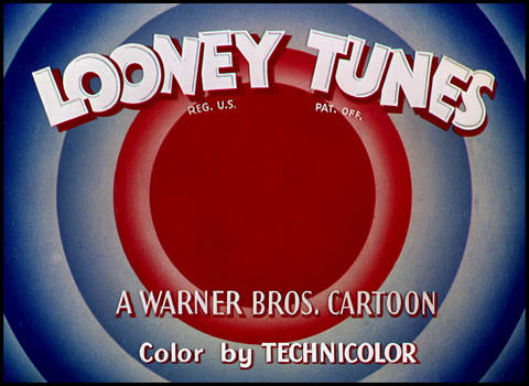 Looney Tunes Intro Screen (Blue)