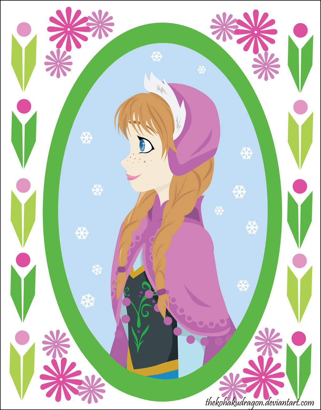 Princess Anna by TheKohakuDragon
