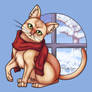 Winter Cat