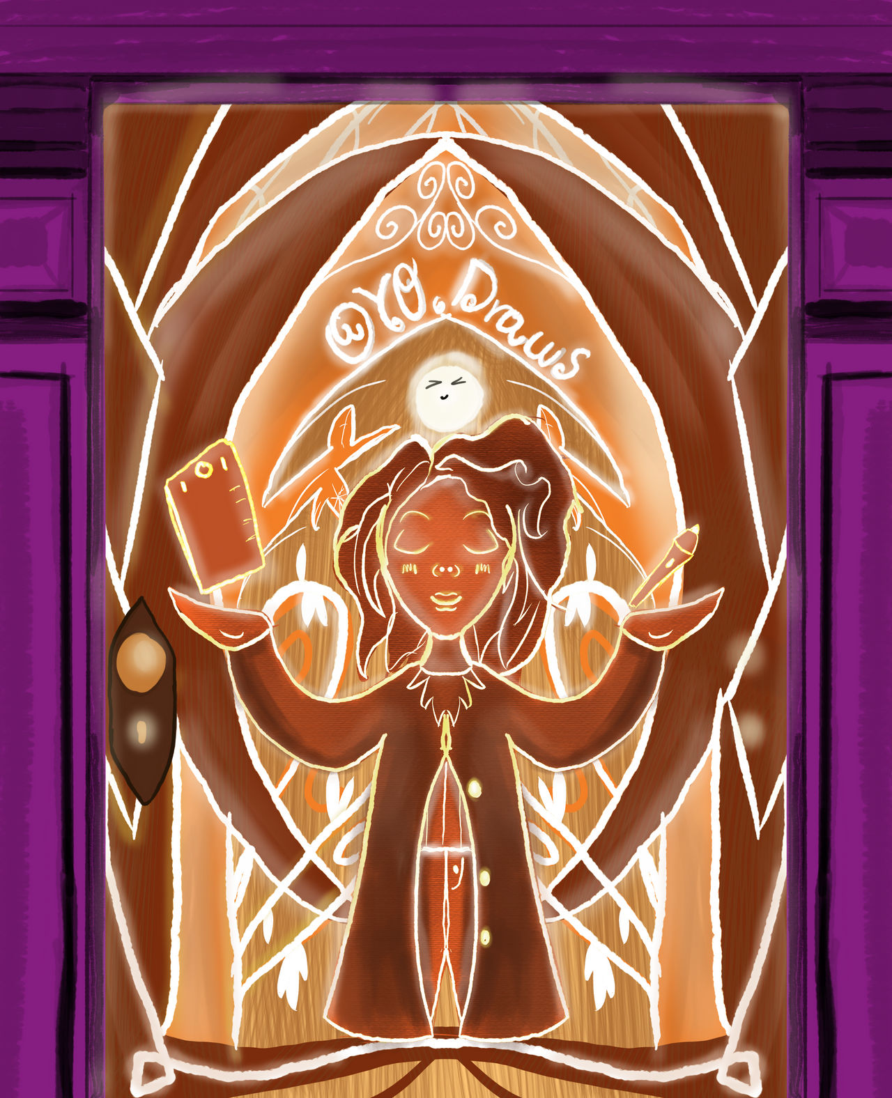 I edited some fan art online to make Encanto doors with powers for