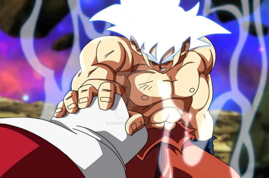 Goku Ultra Instinto Perfecto VS Jiren by AlejandroDBS on DeviantArt