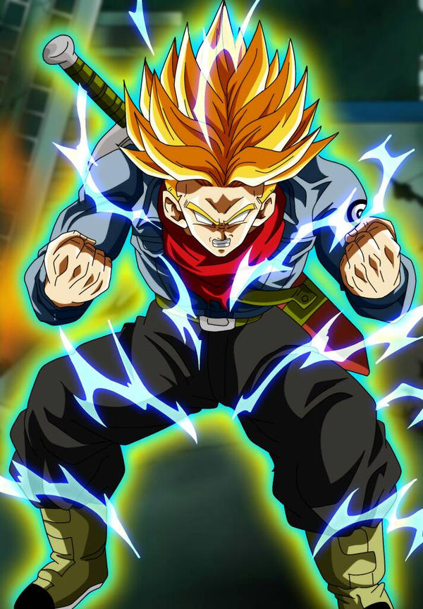 TRUNKS SSJ RAGE by AlejandroDBS on DeviantArt