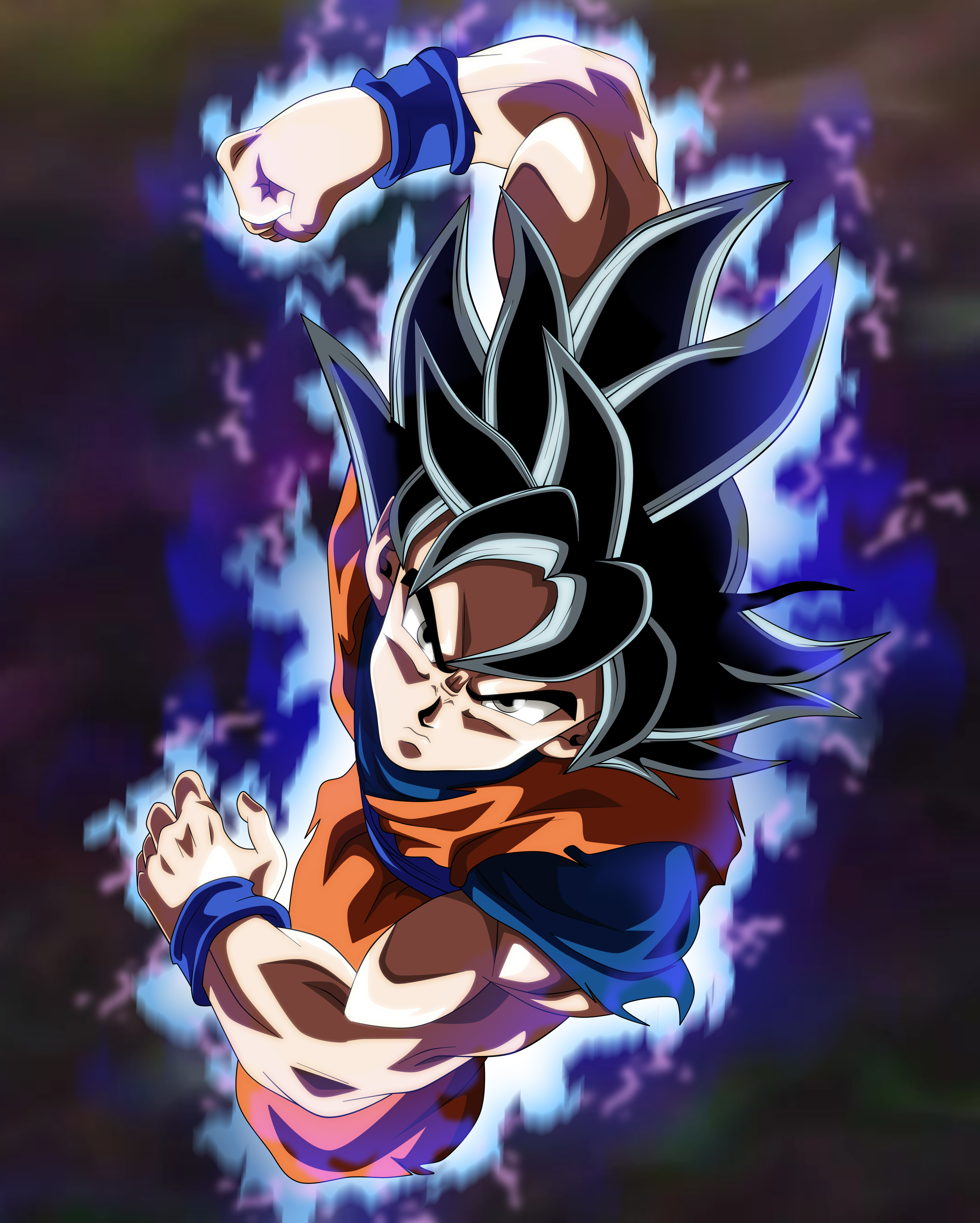 Goku ULTRA INSTINCT MASTERED by AlejandroDBS on DeviantArt