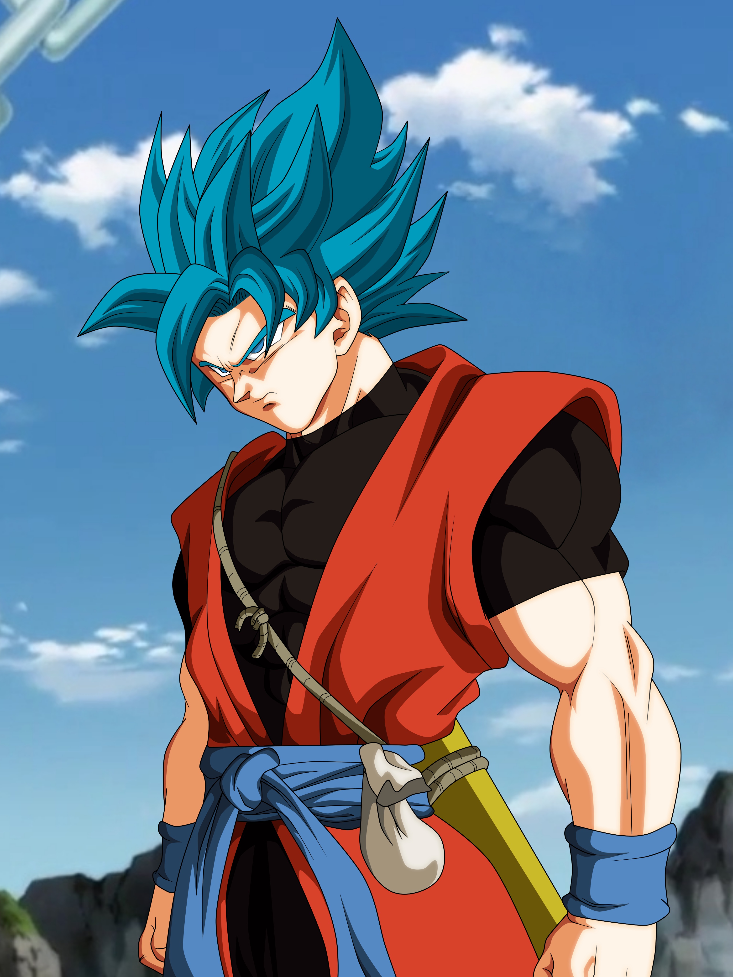 xeno goku ssj blue 5 by xchs on DeviantArt  Dragon ball super art, Dragon  ball art, Xeno goku