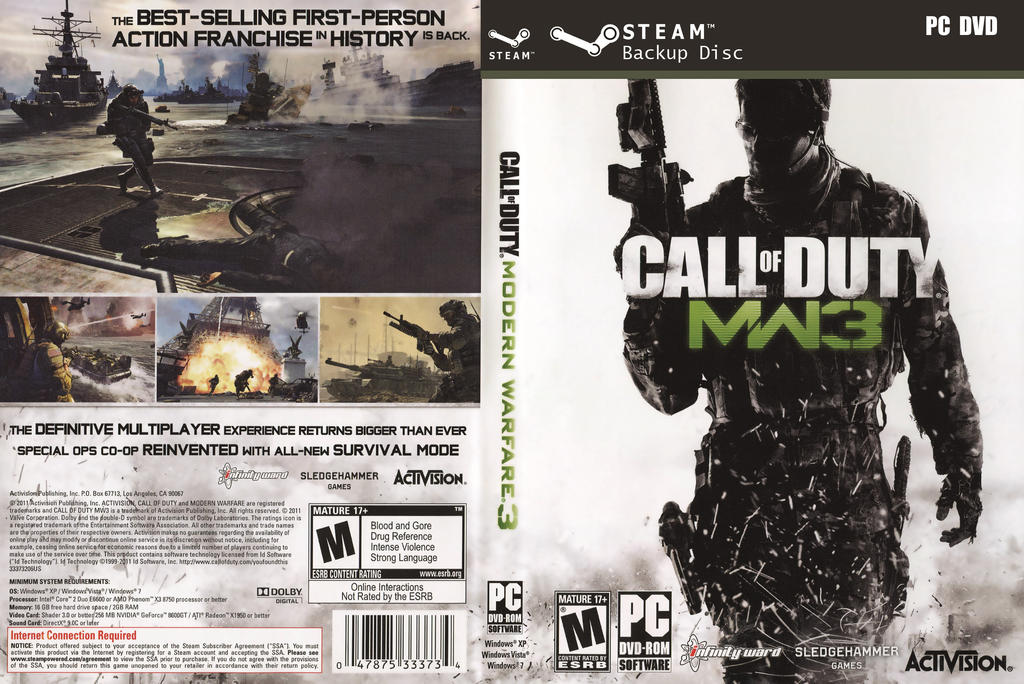 COD MW3 PC Cover by psycosid09 on DeviantArt