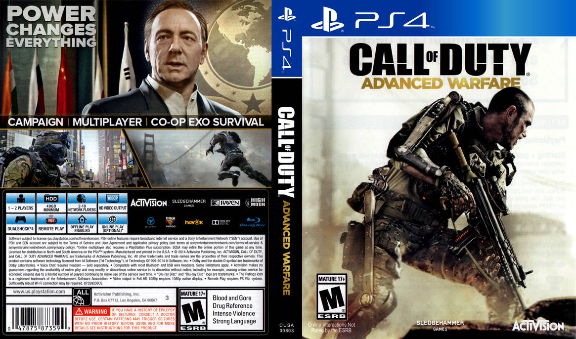 Call Of Duty Advanced Warfare - Ps4 #1 (Com Detalhe) - Arena Games