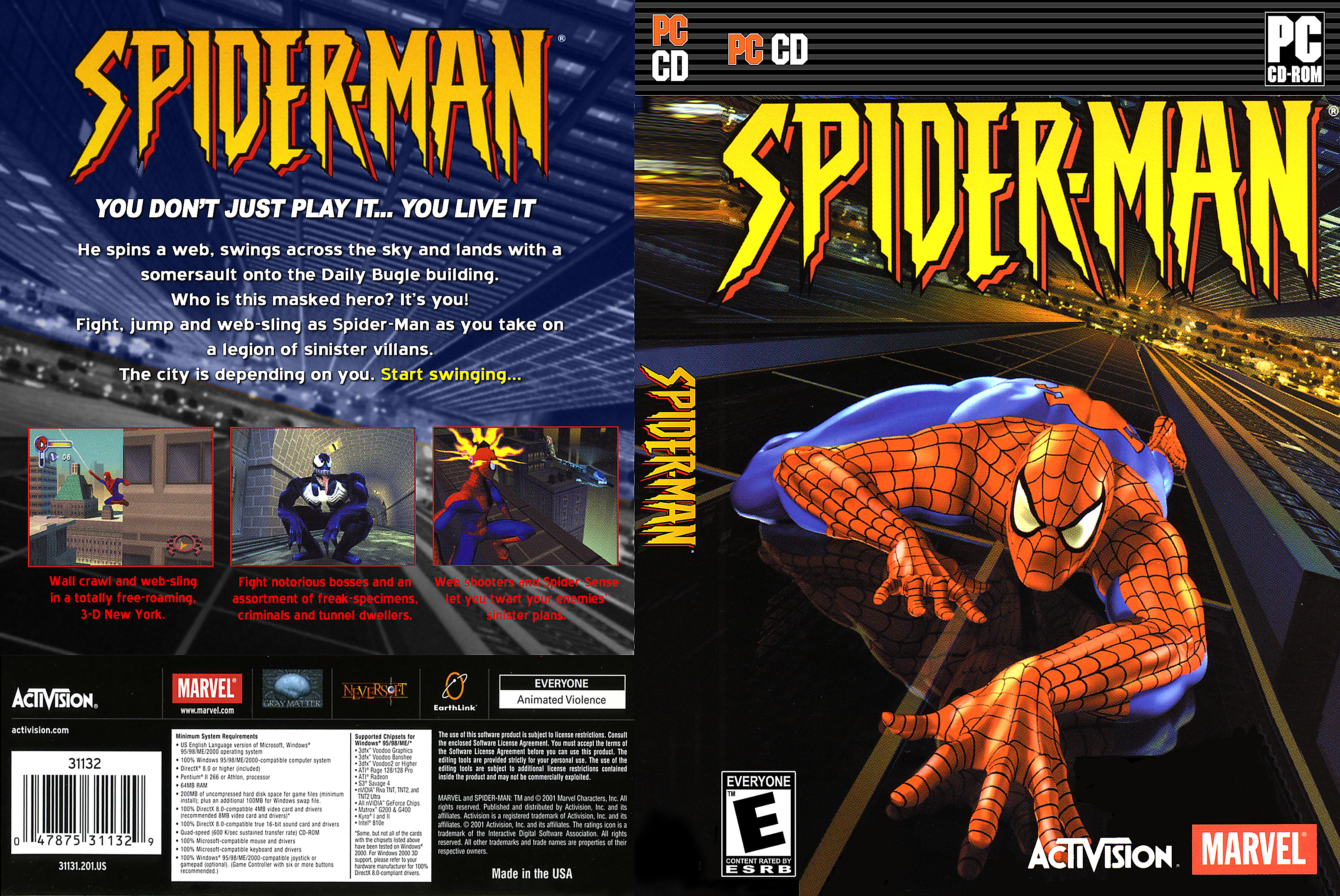 Spider-Man - PC Windows 2000 Game