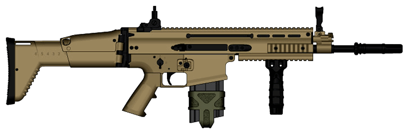 FN SCAR-H U.S. Army Rangers by psycosid09 on DeviantArt