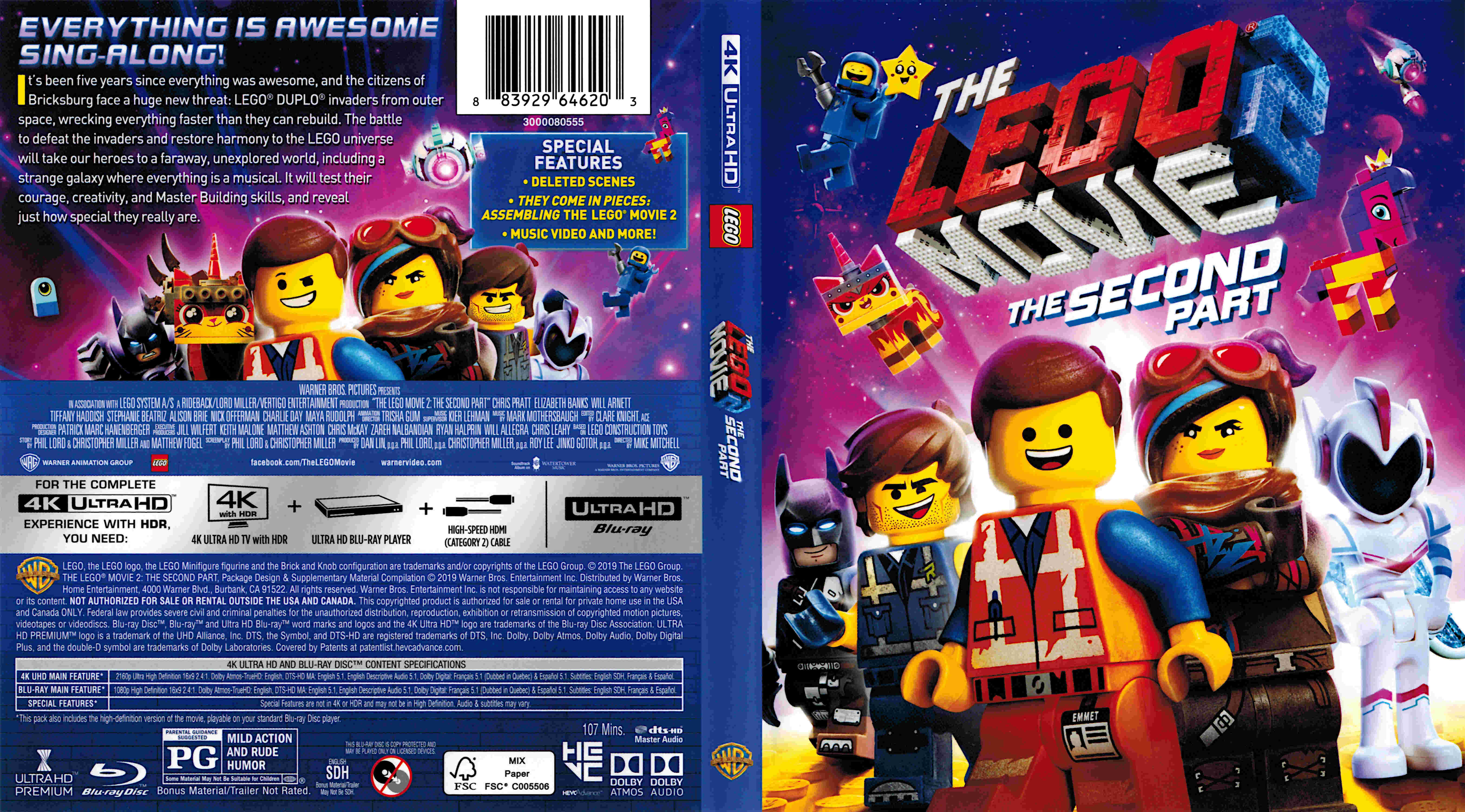 attribut Bebrejde utilsigtet hændelse The Lego Movie 2 The Second Part 4K (2019) R1-[fr by psycosid09 on  DeviantArt