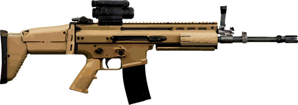 FN SCAR-L Reflex Scope by psycosid09 on DeviantArt
