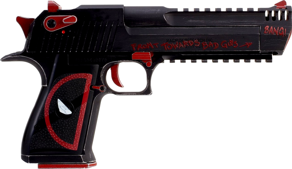 Cybergun Desert Eagle Deadpool Edition by psycosid09 on DeviantArt
