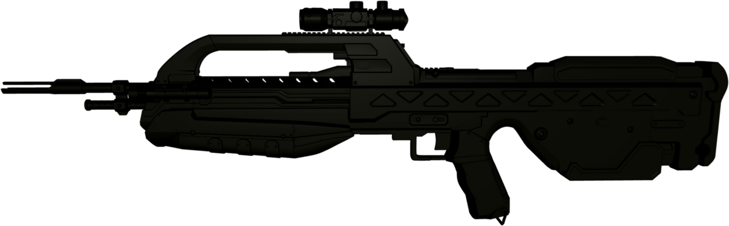 XBR55 Battle Rifle (Halo) by psycosid09 on DeviantArt
