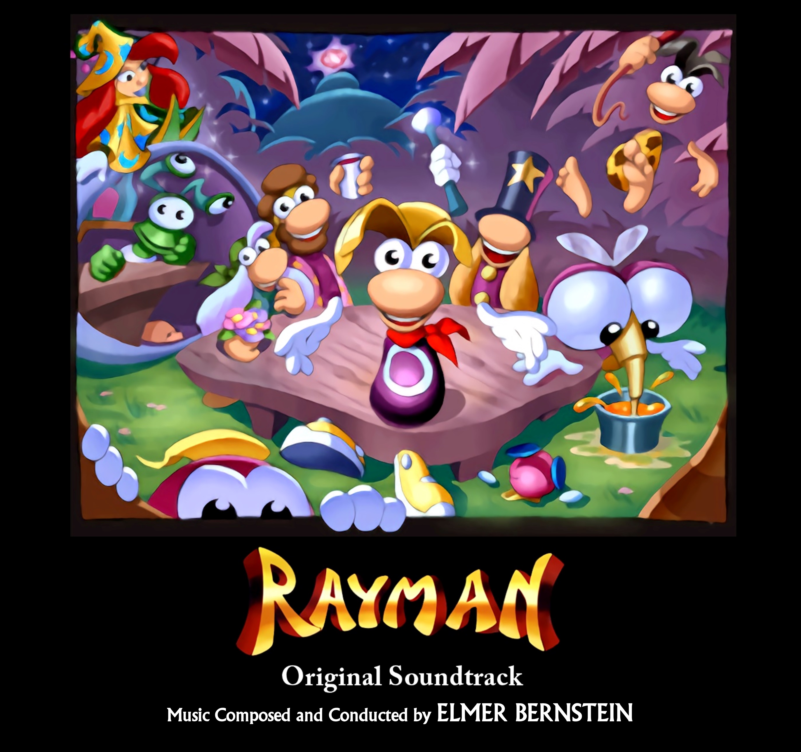 Rayman 1995 OST Cover by psycosid09 on DeviantArt