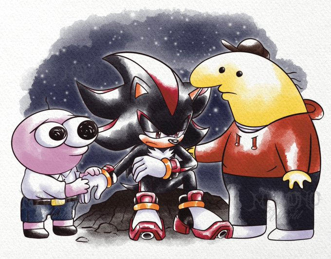 Shadow Friends' Names smiling friends and shadow by mrfrog1990 on DeviantArt