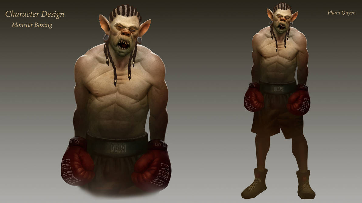 Monster Boxing by QuyenMetal on DeviantArt