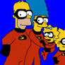 the simpsons x incredibles