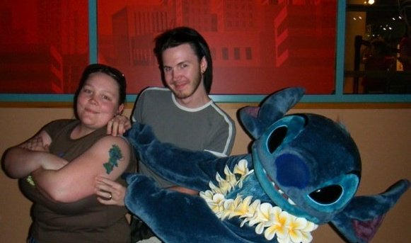 me my husband and stitch