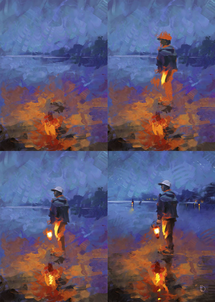 painting process by artofedph on DeviantArt