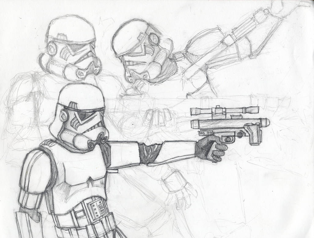 Stormtroopers WIP by ecogenesis on DeviantArt