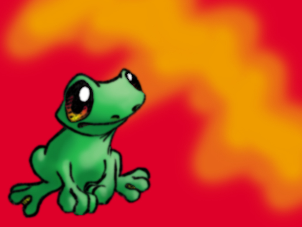 Frog for emfrog, wallpaper