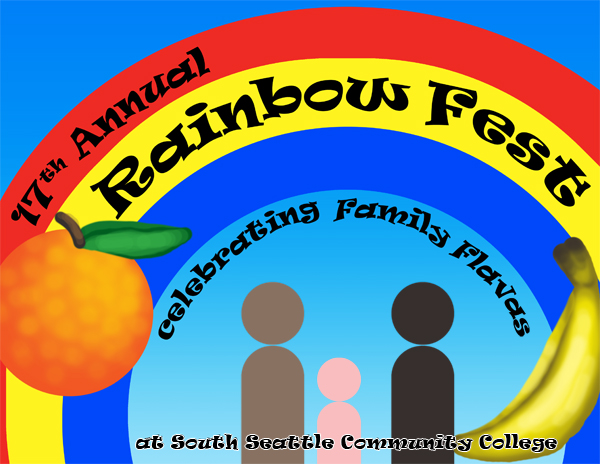 Rainbow fest poster version 2