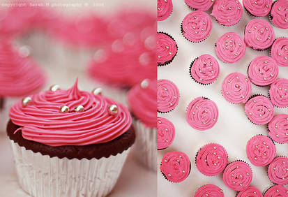 Pink Cupcakes ..