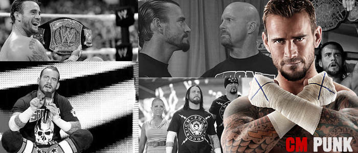 WRESTLING BANNERS: 2. CM Punk by CreamCrazy