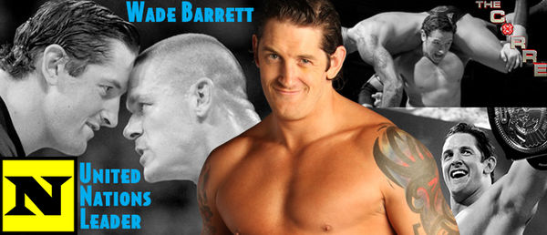 WRESTLING BANNERS: 11. Wade Barrett by CreamCrazy