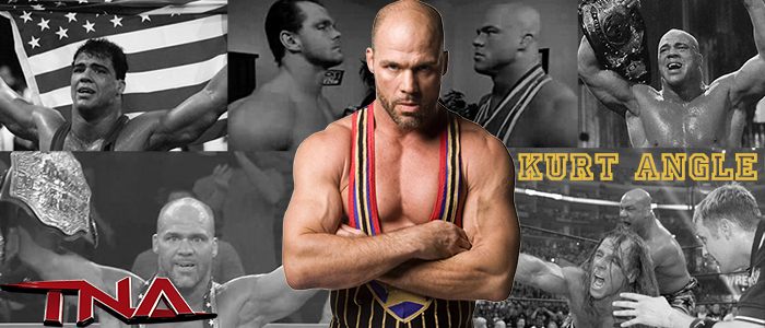 WRESTLING BANNERS: 14. Kurt Angle by CreamCrazy