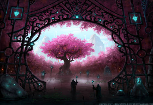 Entrance To The Sacred Tree II