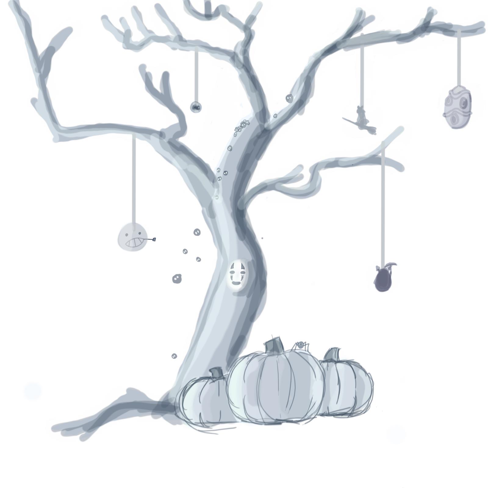 Ghibli Tree by TheSkilledTomato on DeviantArt