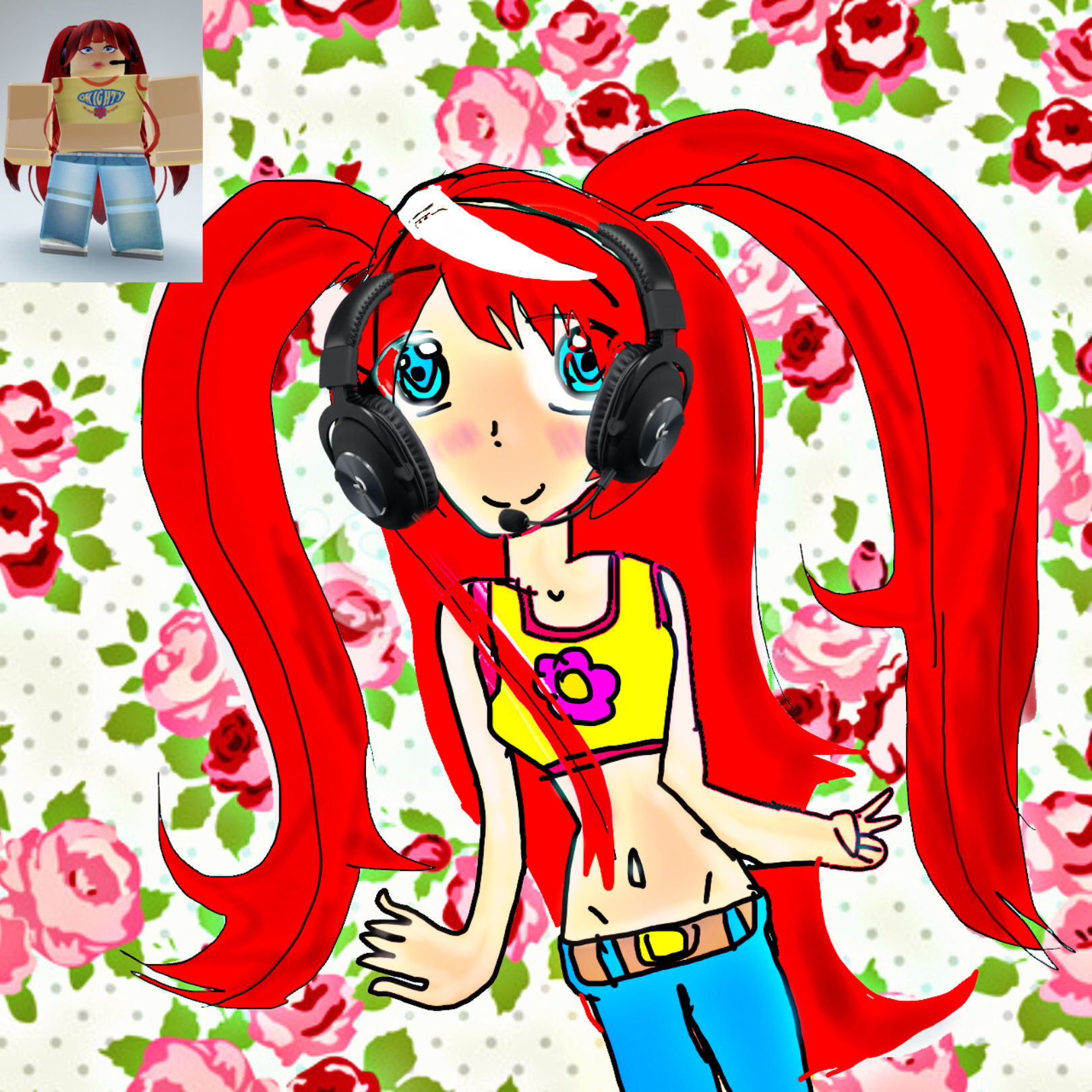 My roblox avatar is cool by lauratheluckygirl on DeviantArt