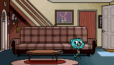 Gumball in his House by SuperLooneyDude on DeviantArt