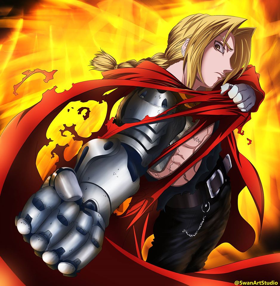 FMA-Brotherhood / Edward Elric Coloring By swanart