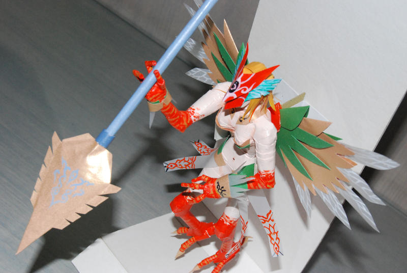 Harpy Lady - papercraft by strigisignum on DeviantArt