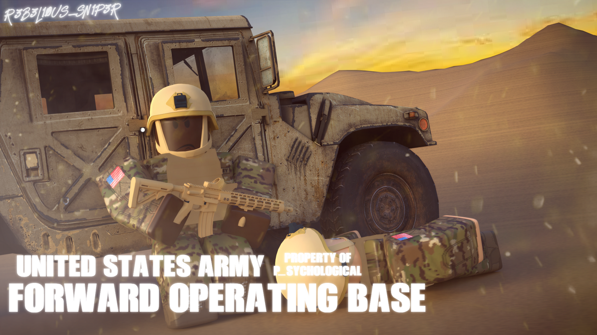 United States Army Forward Operating Base by R3B3L10US on DeviantArt