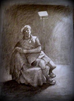 figure with lamp #5