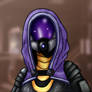 Tali'Zorah lil portrait.