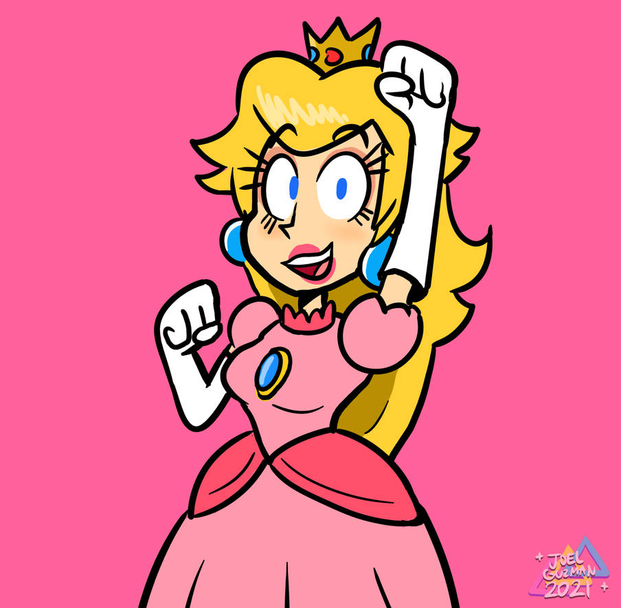 Princess Peach! (January 2021) by Bloopadooparchive on DeviantArt